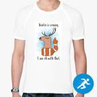 Мужская спортивная футболка