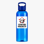 Прозрачная спортивная бутылка