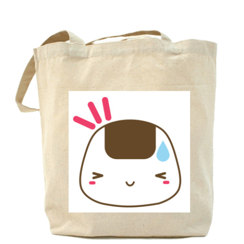 Сумка шоппер с принтом Аниме Суши Холщовая сумка