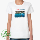 Женская футболка органик