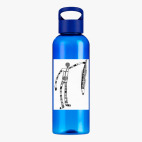 Прозрачная спортивная бутылка