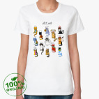 Женская футболка органик