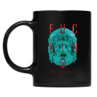 Кружка цветная UV-DTF