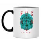 Кружка двухцветная