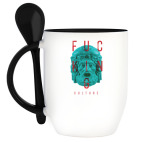 Кружка с ложкой