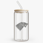 Банка с бамбуковой крышкой