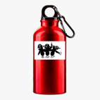 Металлическая бутылка 400 мл UV-DTF