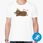 Мужская спортивная футболка