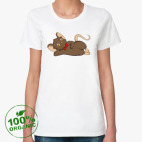 Женская футболка органик