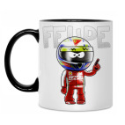 Кружка двухцветная