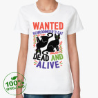 Женская футболка органик