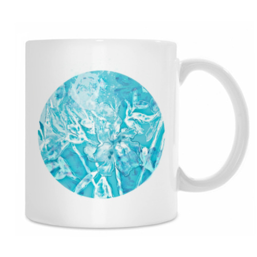 Кружка с принтом Лилейник