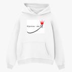 Толстовка худи оверсайз