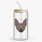 Банка с бамбуковой крышкой