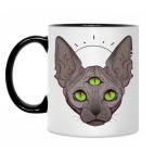 Кружка двухцветная