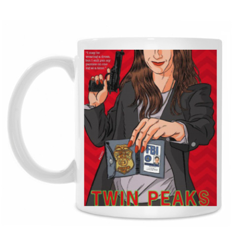 Кружка с принтом Сериал Твин Пикс Twin Peaks