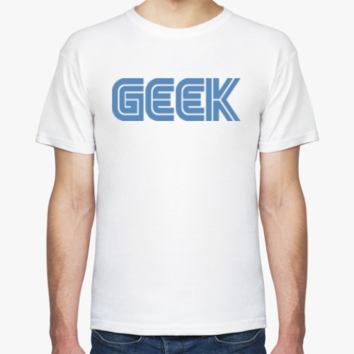 Футболка с принтом Geek