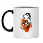 Кружка двухцветная