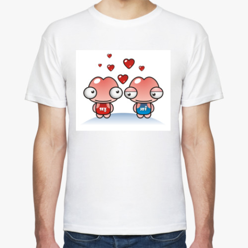 Футболка с принтом Love