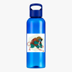 Прозрачная спортивная бутылка