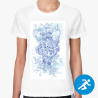 Женская спортивная футболка