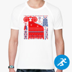 Мужская спортивная футболка