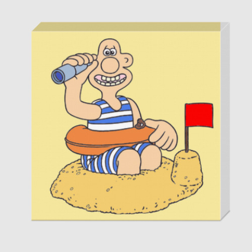 Холст с принтом Уоллес