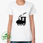 Женская футболка органик