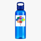 Прозрачная спортивная бутылка