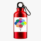 Металлическая бутылка 400 мл UV-DTF