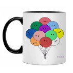 Кружка двухцветная