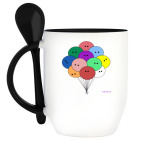 Кружка с ложкой