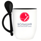 Кружка с ложкой