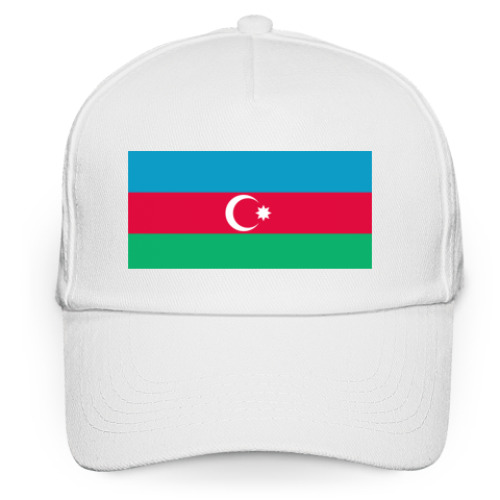 Кепка бейсболка с принтом Флаг Азербайджан