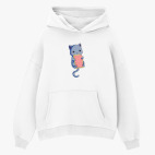 Толстовка худи оверсайз