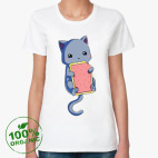 Женская футболка органик