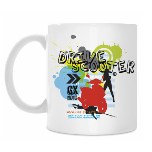 Кружка с принтом GX-moto 037