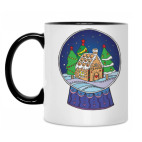 Кружка двухцветная