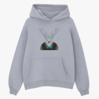 Толстовка худи оверсайз