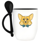 Кружка с ложкой