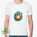 Мужская футболка органик