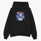 Толстовка худи оверсайз