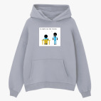 Толстовка худи оверсайз