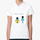 Женская рубашка поло