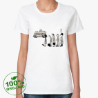 Женская футболка органик