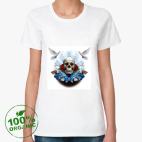 Женская футболка органик