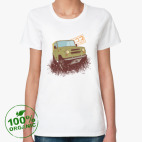Женская футболка органик