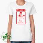 Женская футболка органик