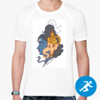 Мужская спортивная футболка