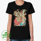 Женская футболка органик